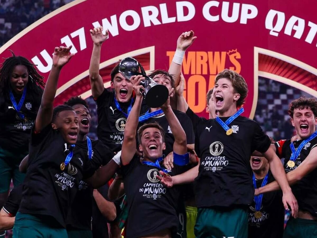 Frutos de investimento! Não foi por acaso que Portugal venceu o Mundial Sub-17