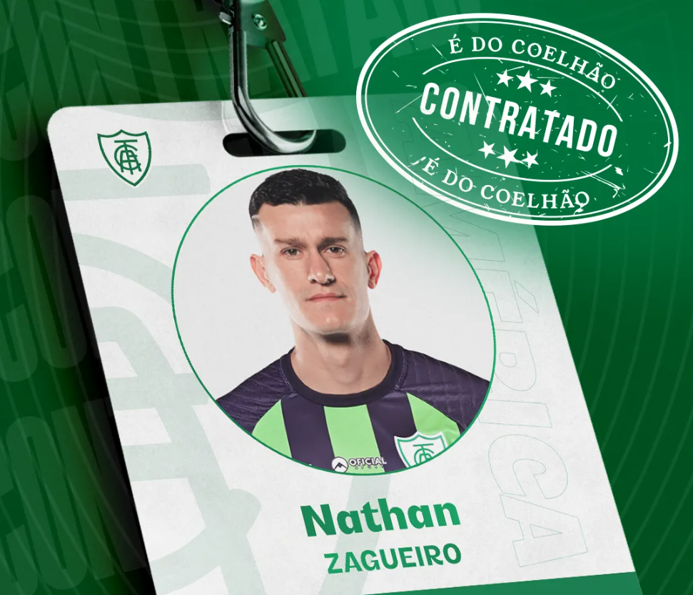 América-MG acerta a contratação do defesa Nathan Pelae para 2026
