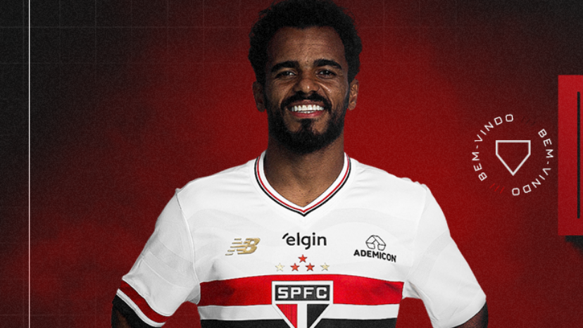 São Paulo anuncia a contratação do meio-campista Danielzinho