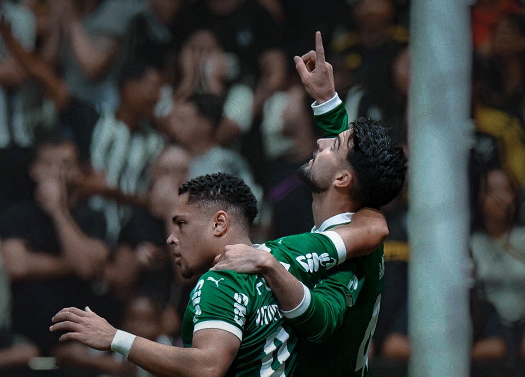 Palmeiras vence o Atlético-MG fora de casa, mas fica com o vice novamente