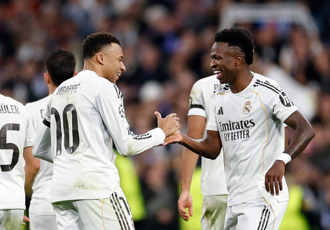 Vinicius Júnior ultrapassa Benzema e Cristiano Ronaldo, tornando-se o maior assistente do Real Madrid na Champions League