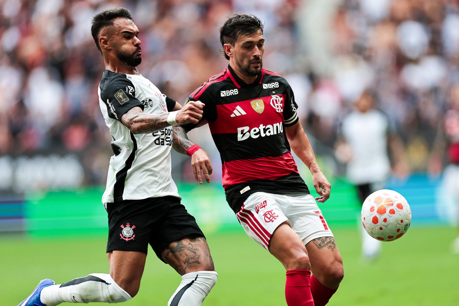 Corinthians domina o Flamengo e vence a Supercopa Rei; veja como foi